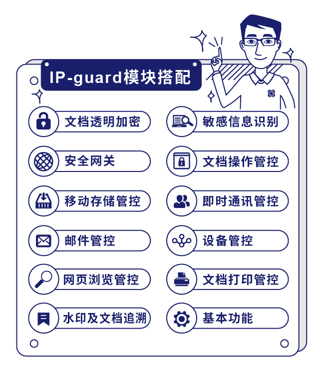 IP-guard模塊搭配